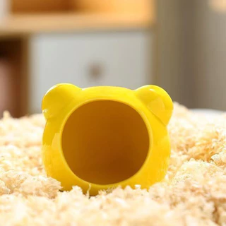 [hamstertravel]บ้านแฮมสเตอร์เซรามิก สีพาสเทลน่ารัก เย็นสบาย ไม่อมกลิ่น ใช้งานง่าย เหมาะสำหรับน้องตัวเล็กทุกสายพันธุ์