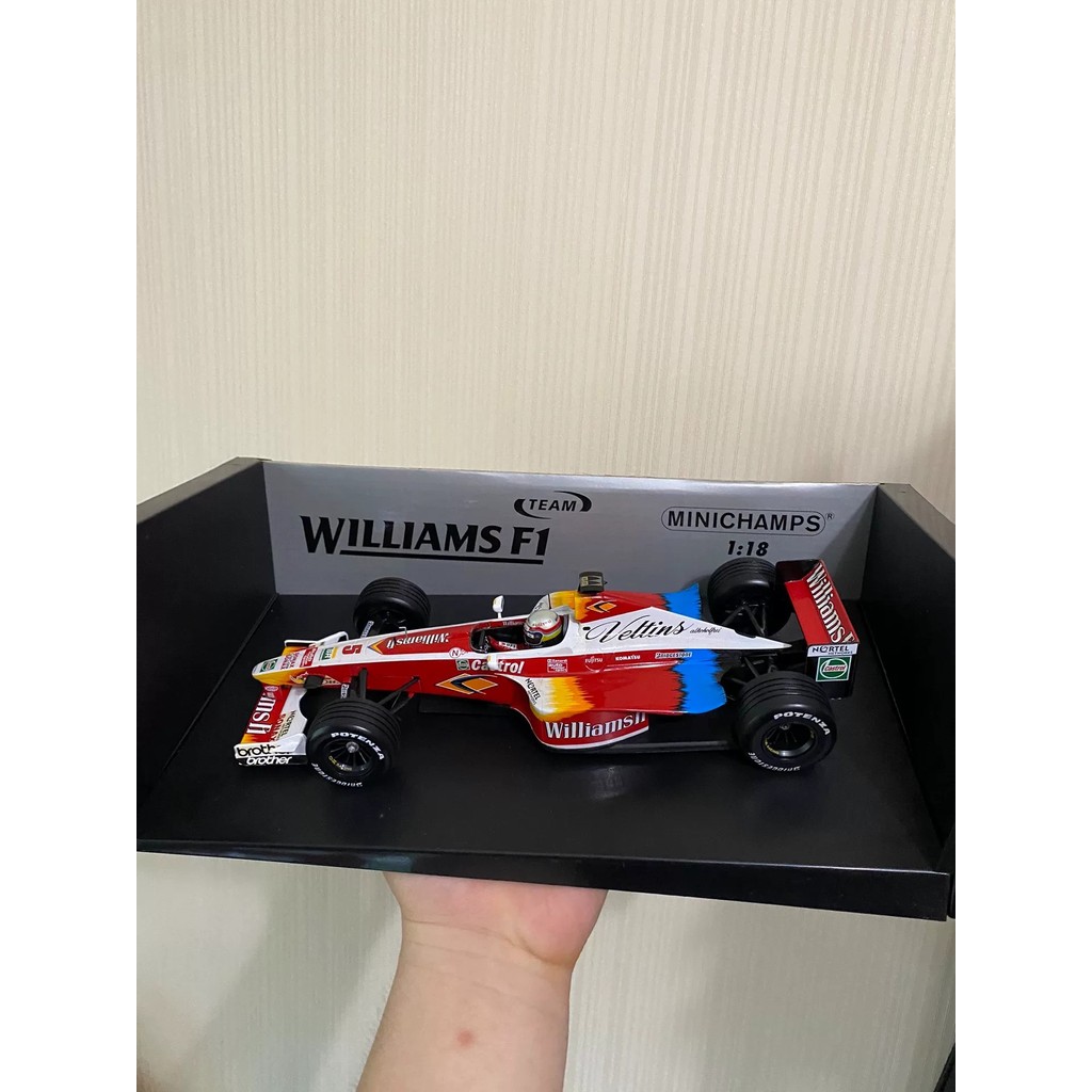 [มาใหม่เดือนพฤษภาคม] Mini Cut f1 1/18 1999 Williams FW21 Zardi 20th Century End 21st Century First W