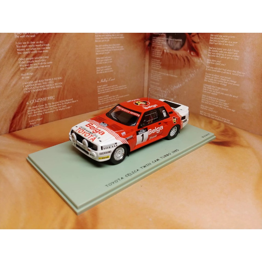 Spark Bizarre Toyota Spark Bizarre European Rally Championship 1
