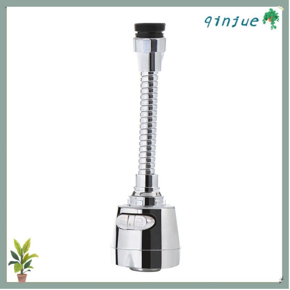 QINJUE Tap Sprayer, Universal Fit Booster Water Filter, สะดวกขยายประเภทกรอง Rotatable Splash Proof H