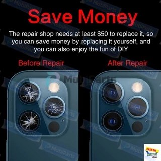 กระจกเลนส์กล้อง ใช้กับ For iPhone 6 6s 7 8 Plus X XR XS 11 12 13 14 Pro Max ip 15pro max ip 13/13mini