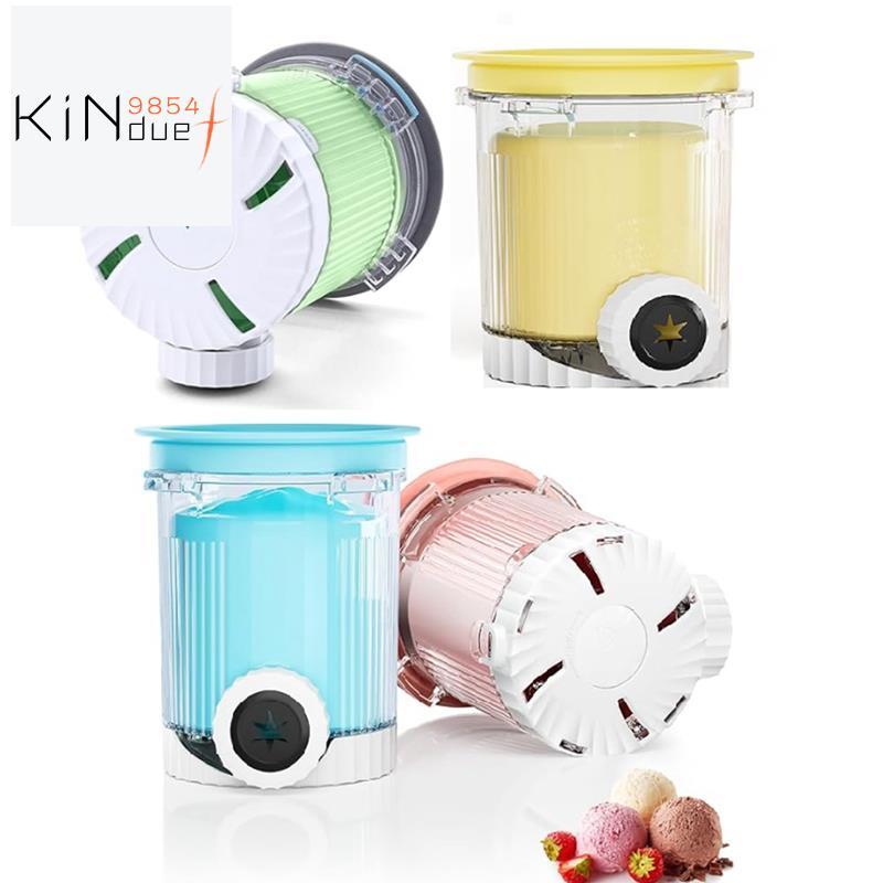 Ice Cream Pints&ฝาปิด(4 ชิ้น) สําหรับ NC701/NC700 Series Swirl Creami Machines- Soft Makers 16 Oz St