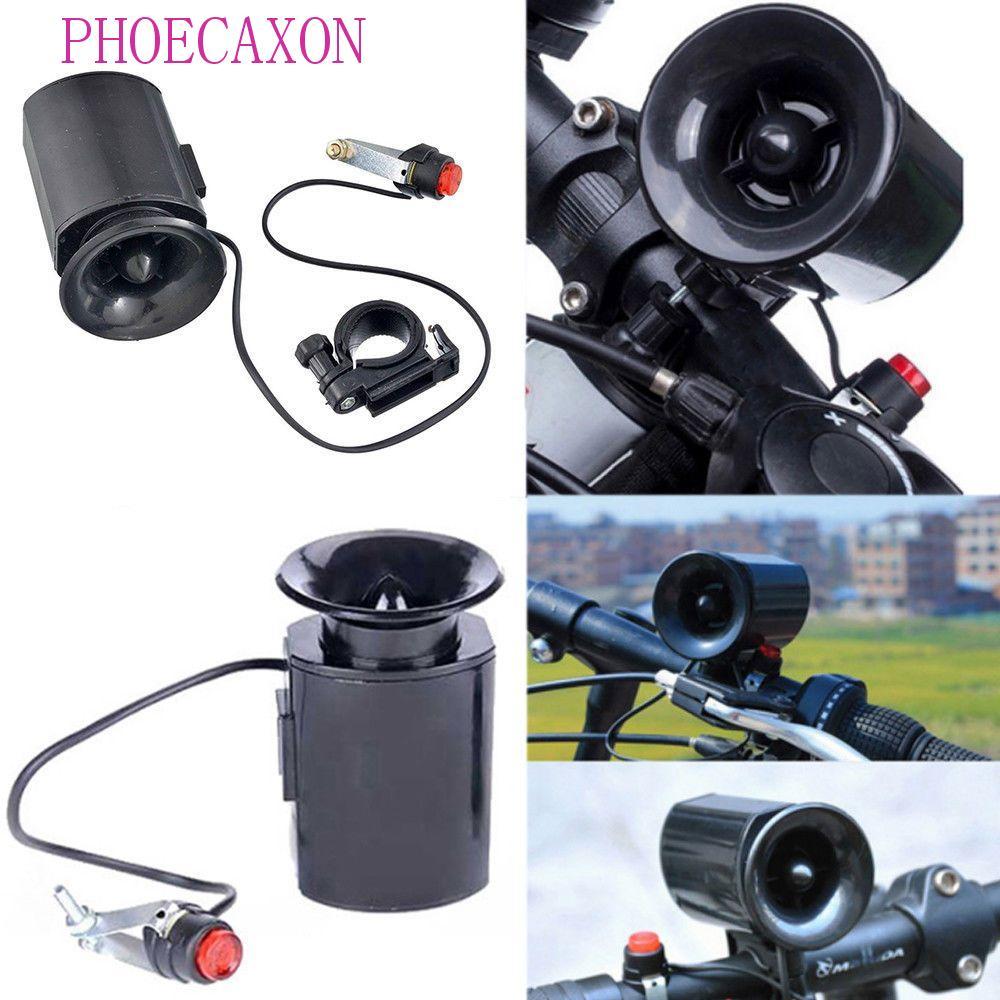PHOECAXON Siren Loud Voice Ring ใหม่ 6 เสียง Black Accessory Alarm Bell
