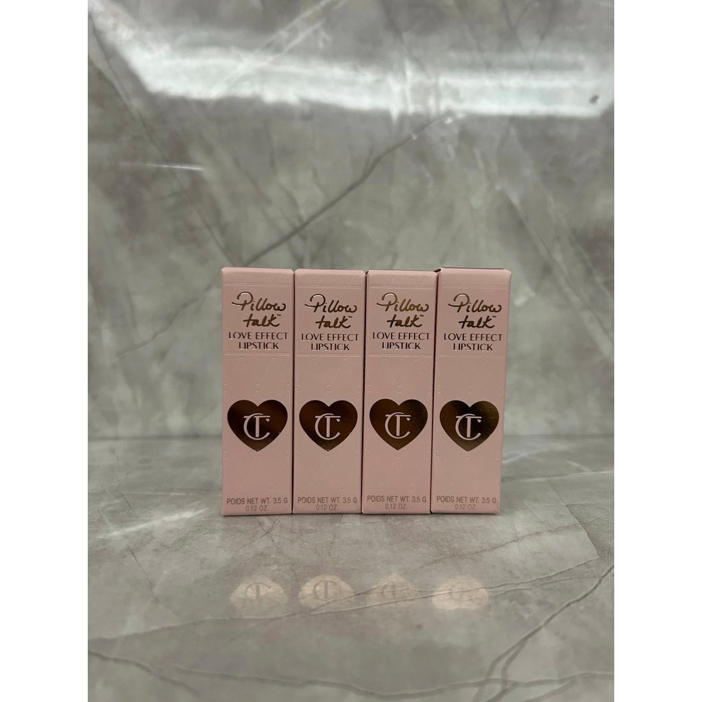 Mingtong Version CT Pink Diamond Gold Tube Lipstick.Ready Stock 4 สี แป้งประชุม [Forged Light] NAUGH