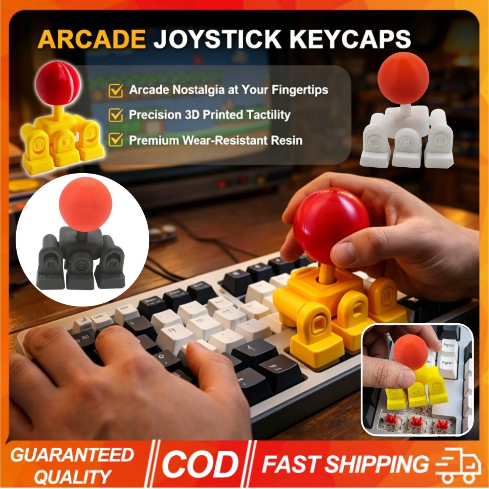 Creative 3D พิมพ์คีย์บอร์ดจอยสติ๊ก Keycap ภายนอก WASD สําหรับ Fightinag เกม Esports Tournament ใช้งานร่วมกับปุ่ม Cross-Axis