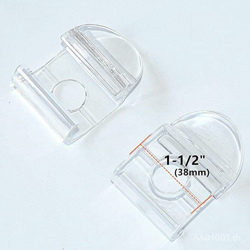 ปลีก 25MM Louver Handle Accessories Track Clip PVC Curtain Lower Rod Handle YJ7T