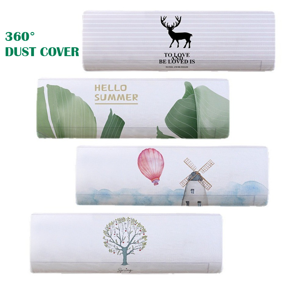 ฝาครอบเครื่องปรับอากาศใหม่ฝาครอบกันฝุ่นอุปกรณ์สากล