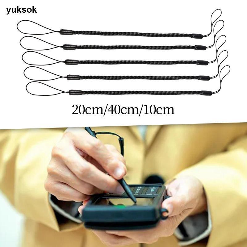 [yuksok] 5 ชิ้นเชือกเส้นเล็ก Tether สําหรับปากกาสัมผัสเชือกเส้นเล็กปากกาป้องกันการสูญหายเครื่องมือเพื่อ Tether A ปากกาวาดภาพเพื่อหน้าจอสัมผัสเชือกหด