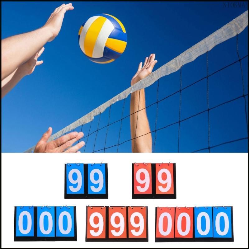 NIOK Volleyball Scoreboard Sports Basketball Football Competition Digital Score Board สําหรับออกกําล