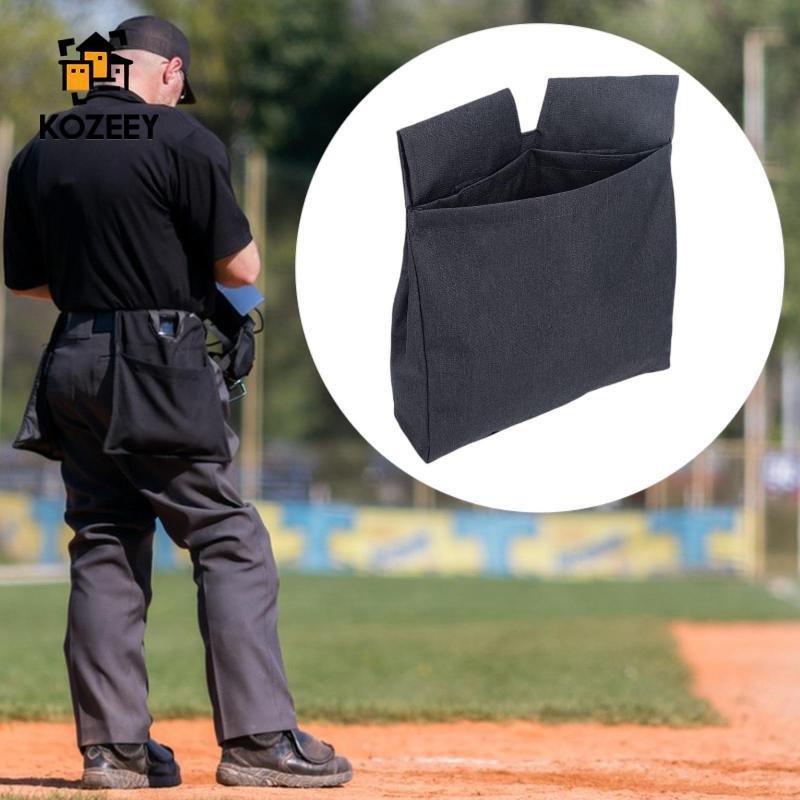[KOZEEY] Umpire Ball Bag โพลีเอสเตอร์เบสบอลซอฟท์บอลเอวกล่องเก็บกระเป๋าอุปกรณ์เสริมมืออาชีพสําหรับเบส
