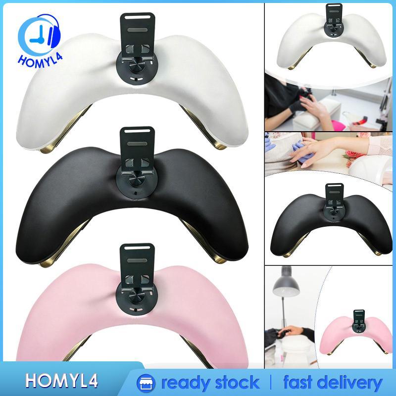 [Homyl4] Nails Hand Rest U Shape Non Slip PU Leather Nail Pillow Nail Care Support for Decorative Na