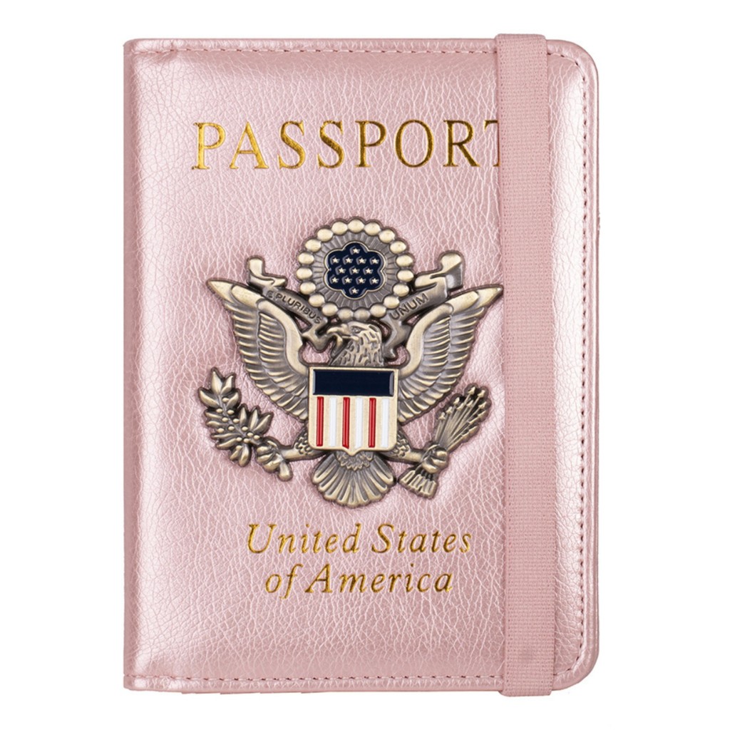 Rfid Passport Protective Case United States Overseas Study Ticket Passport Holder Passport Bag Card 