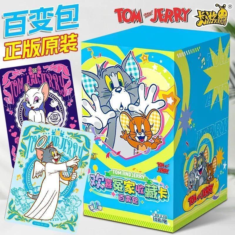 KAYOU Original Tom and Jerry Transform Pack Vol.1 Card - Rivals Collectible Blind Box, อะนิเมะการ์ดเกมของเล่นของขวัญ