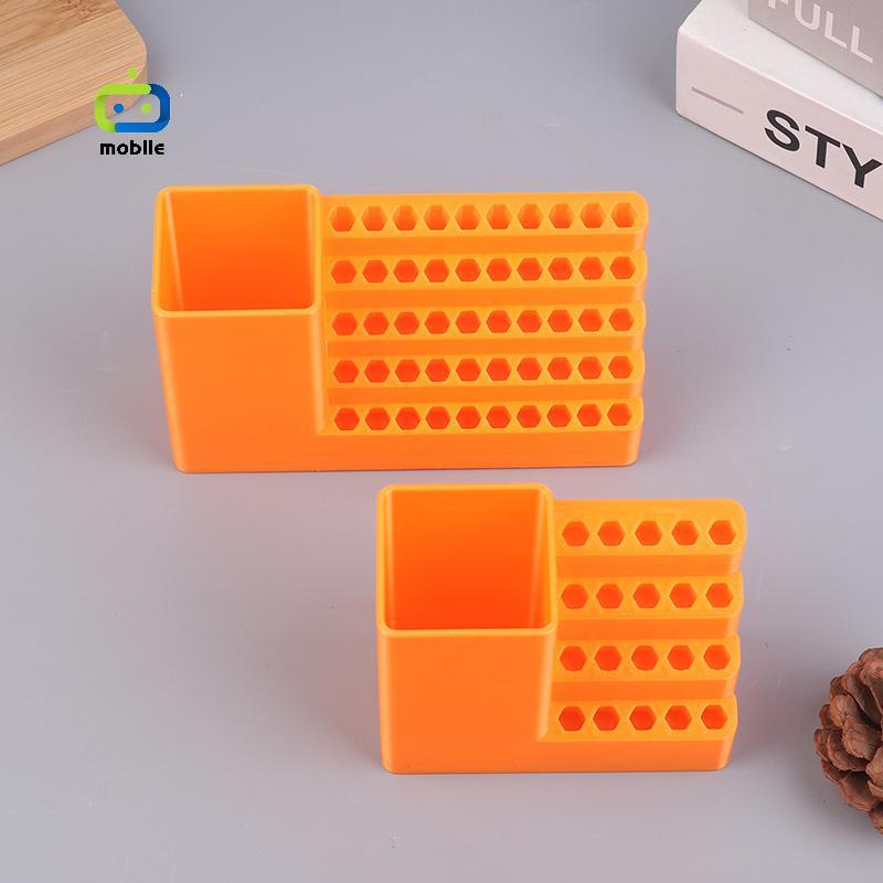 [maygood] 1 PC เจาะผู้ถือ 20/50 หลุม Bit Organiser ไขควงหัวกล่องเก็บกล่องเครื่องมือ Hole Board ไขควงขาตั้ง Hex Shank Organiser