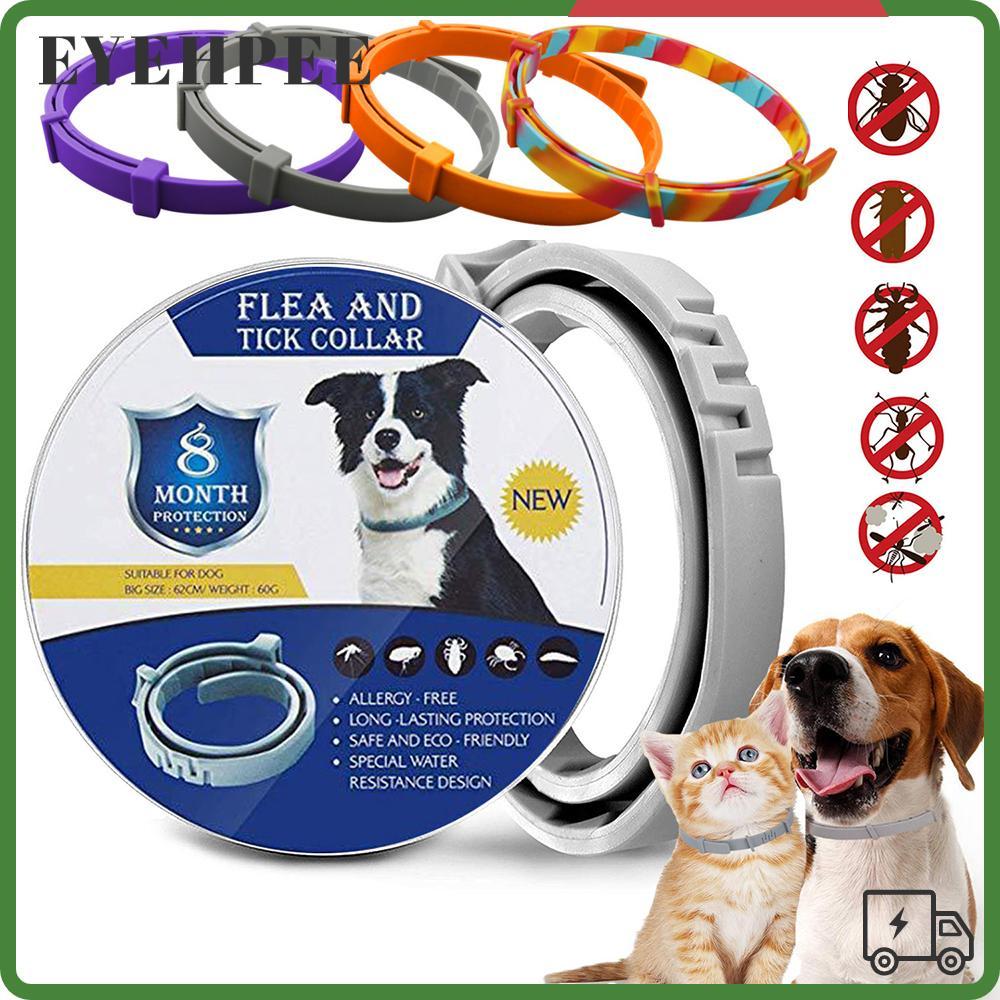 SERENDI Dogs Collar Silicone 8 Month Protection Adjustable Cats