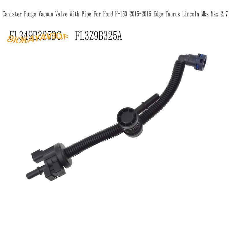 FL349B325DC Canister Purge วาล์วสูญญากาศพร้อมท่อสําหรับ 2015-2016 Edge Taurus Mkz 2.7 FL3Z9B325A