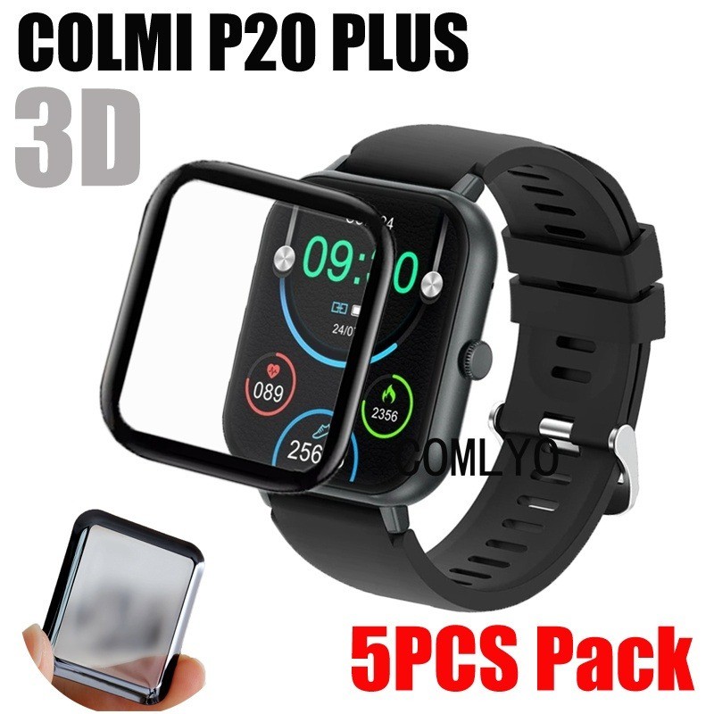 สําหรับ Colmi V68 P9 P81 P8 P71 P50 P30 P28 P20 Plus Mix 10Pcs ฝาครอบโค้งสีดําขอบกระจกนิรภัยฟิล์มสํา