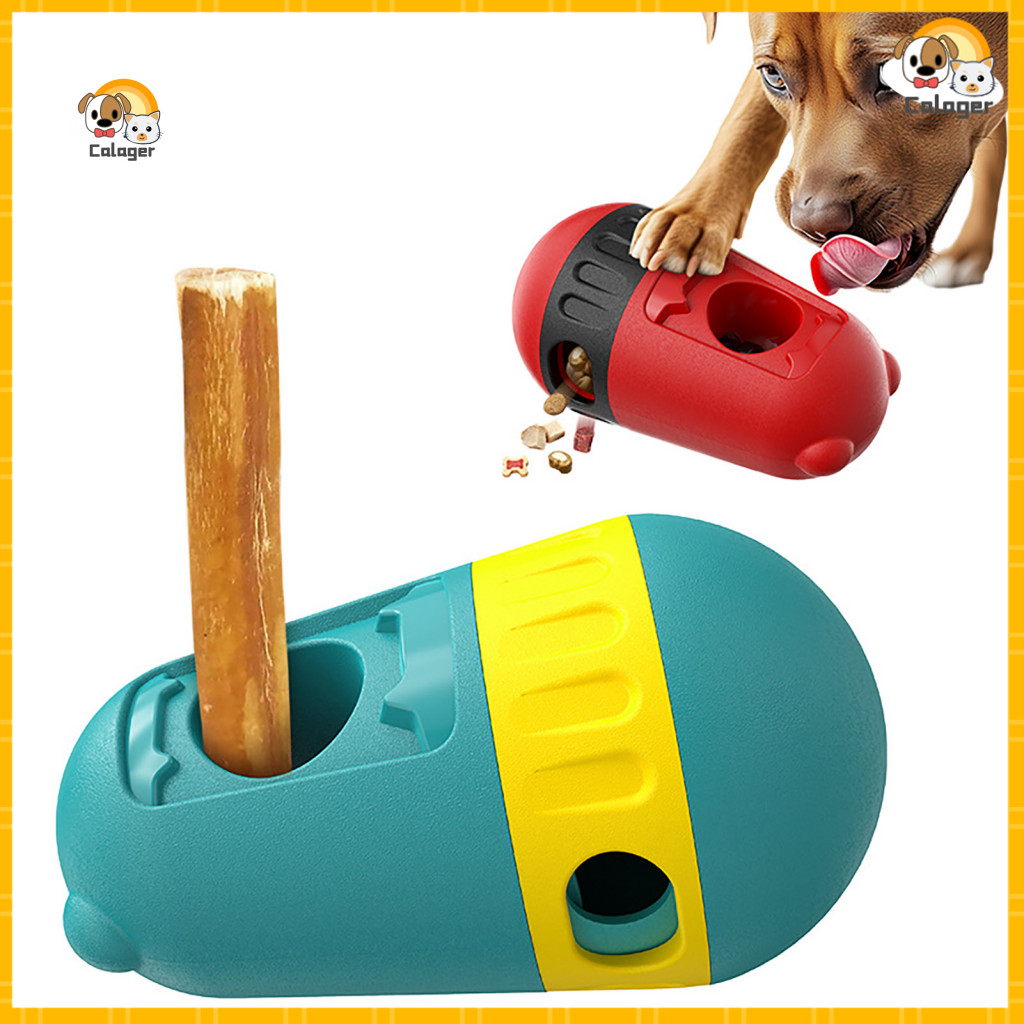 [Calager] Chewing Stick Holder for Dog Multifunctional Dog Food Feeding Toy Dog Puzzle Feeder Toy wi