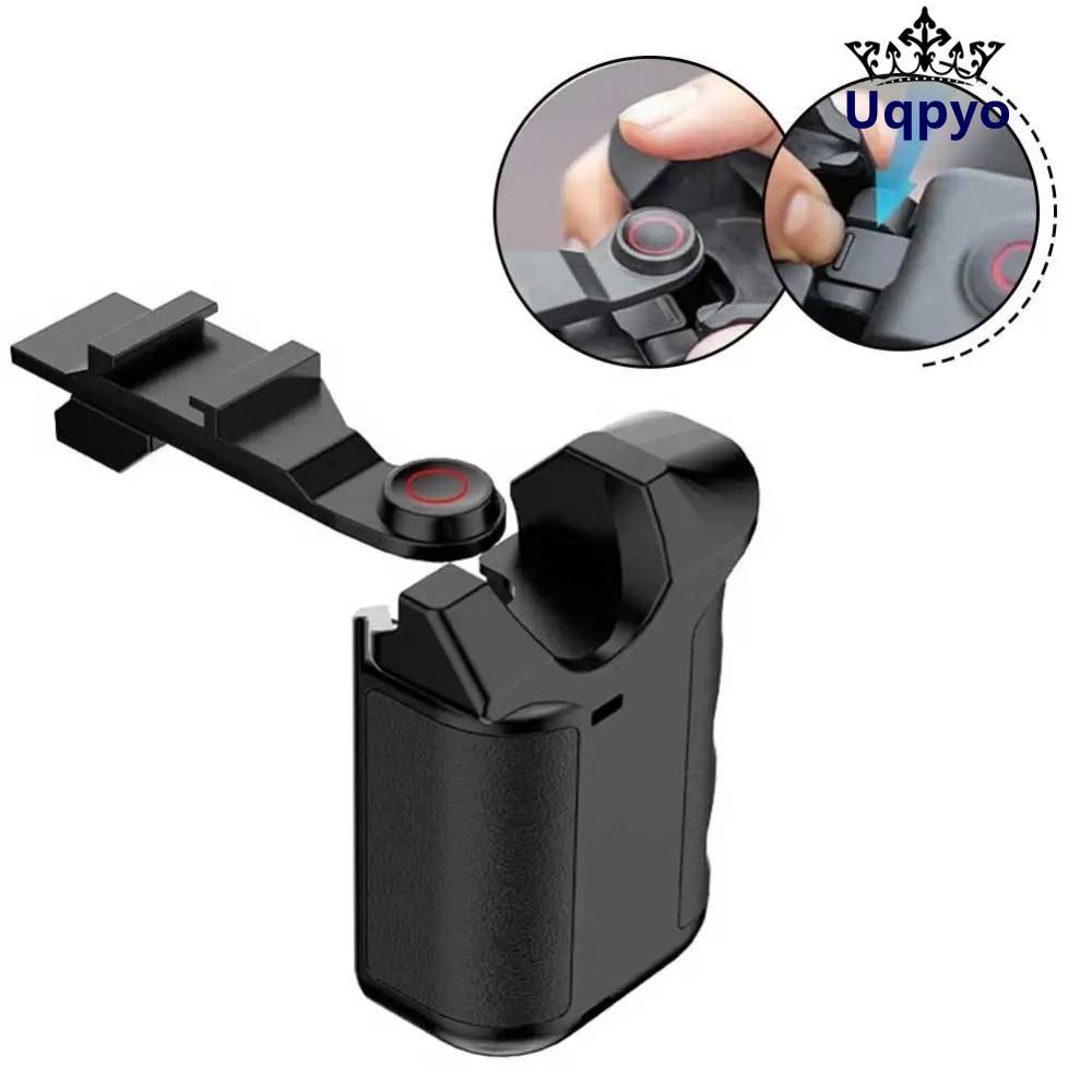 UQPYO Xplorer Grip Kit Handle,พลาสติกQuick Release Street Grip Holder,ปุ่มชัตเตอร์น้ําหนักเบากล้องขย