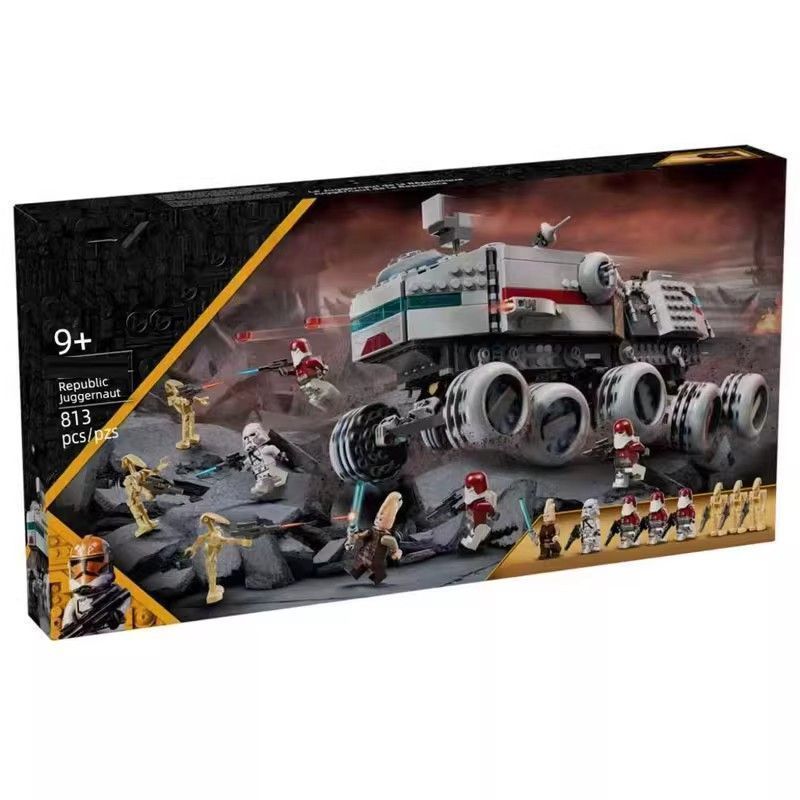 เข้ากันได้กับ Lego Star Wars Series 75413 Republic Sword Saint Building Block ของเล่นเพื่อการศึกษา 5