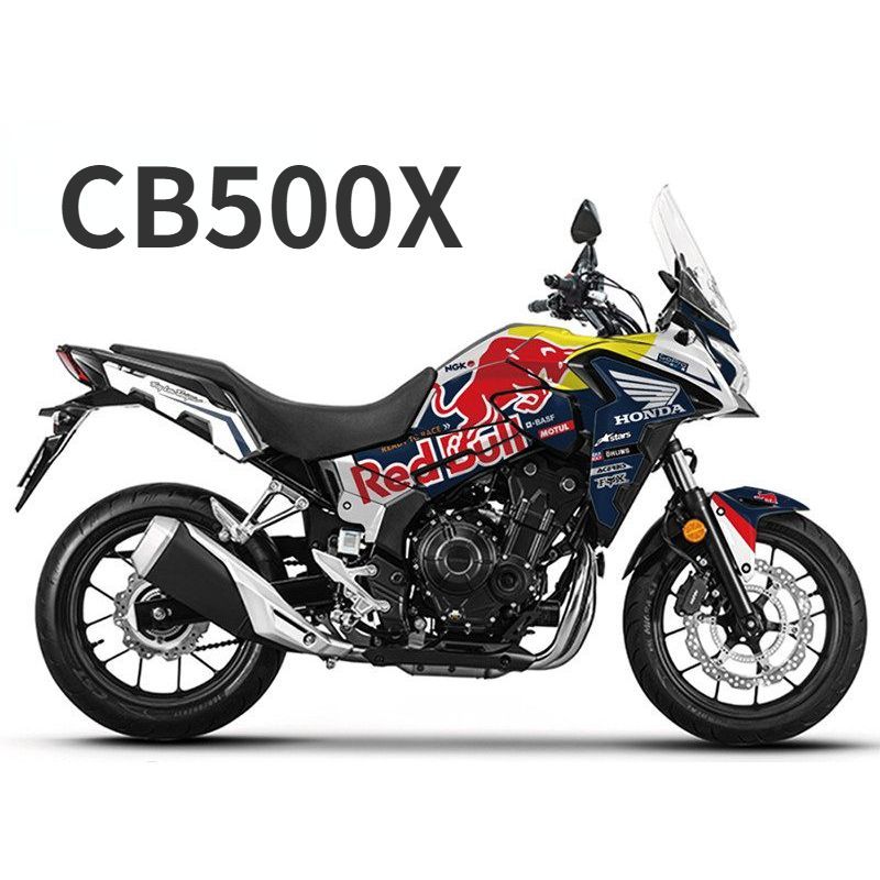 Custom paint jobs for CB500X motorcycles, reflective color-changing decorative stickers for CB500X m