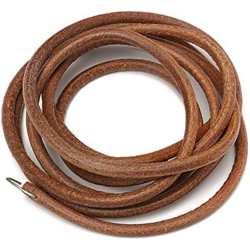 72" 183cm Leather Belt Treadle Parts With Hook For Singer Sewing Machine 3/16" 5mm Home Household Ol