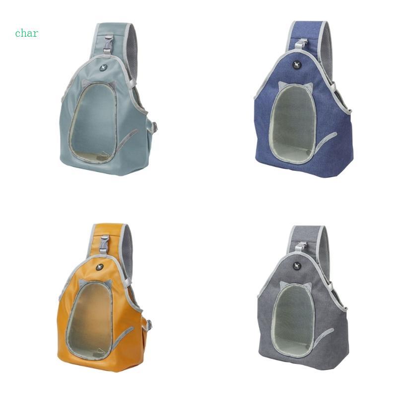Char Cat Carrier Shouder กระเป๋าสําหรับเดินทางสัตว์เลี้ยงกระเป๋าเดินทางขนาดใหญ่ความจุแมวขนาดใหญ่ Sid