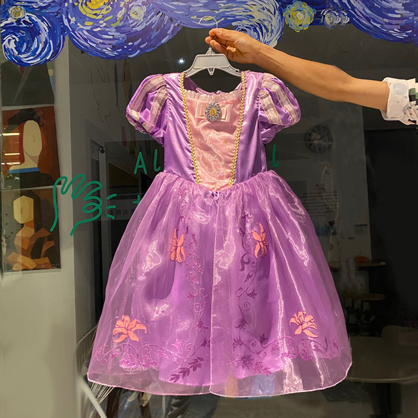 Rapunzel Le Pei Princess Dress Dress Dress Dress Girl Dress