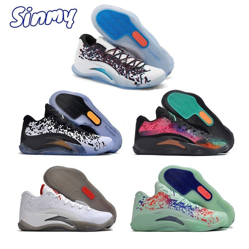 Wyns Spike Zion 3 รองเท้าบาสเก็ตบอลผู้ชาย ดูดซับแรงกระแทก โลว์คัท มาพร้อมกล่อง