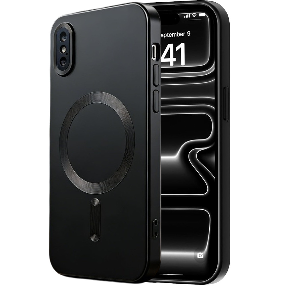 หรูหรา Matte Magnetic สําหรับ iPhone 7 8 Plus X XS Max XR 16 15 14 13 12 11 Pro Max เลนส์ซิลิโคนอ่อนนุ่มฝาครอบป้องกัน