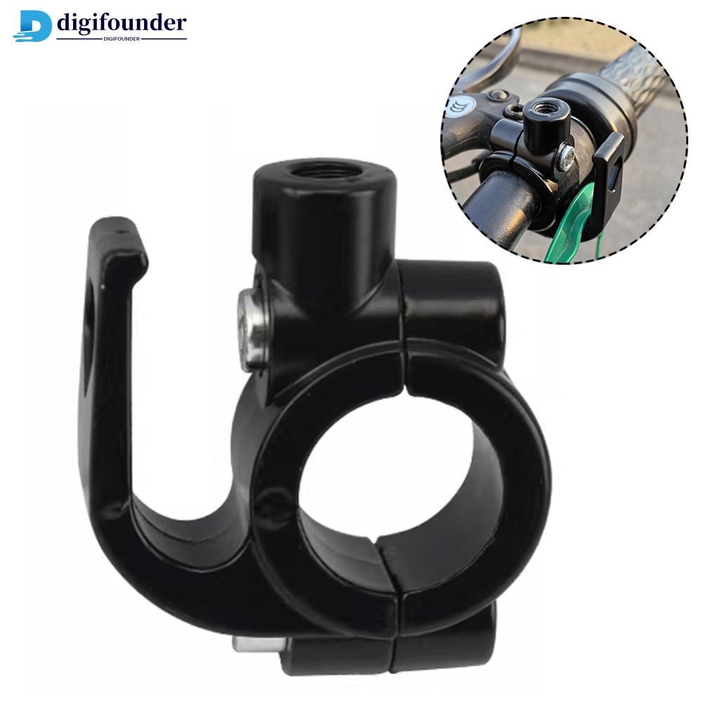 DIGIFOUNDER 2-in-1 Universal Motorcycle Hook Scooter & Bike Mirror Base Saving Hook G7O1