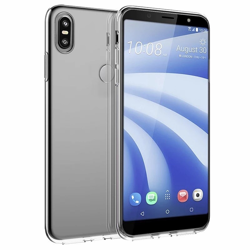 HTC U12 SOFT CASE CLEAR ULTRATHIN JELLY CASE