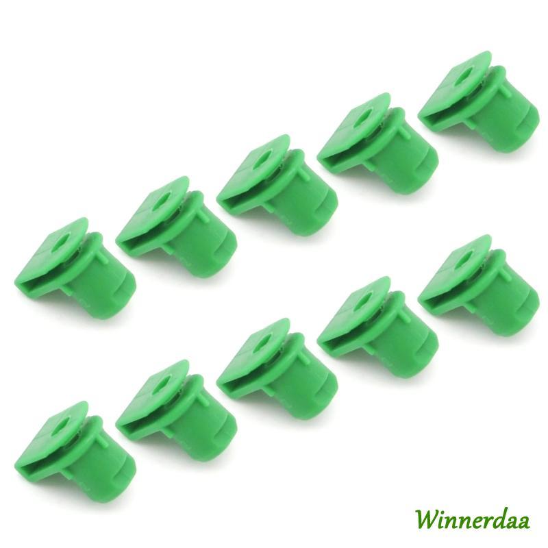 WIN 10 ชิ้นสีเขียวคลิปกันชนสําหรับการปรับปรุงการมองเห็นที่เพิ่มขึ้นในระหว่างแก้ไข 30640541