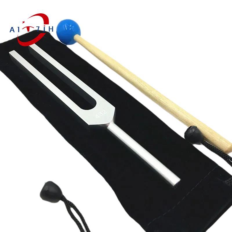 [ใหม่ A7]432HZ Resonance Tuning Fork Chakras Harmonizer สําหรับการฝึกสมาธิและโยคะ