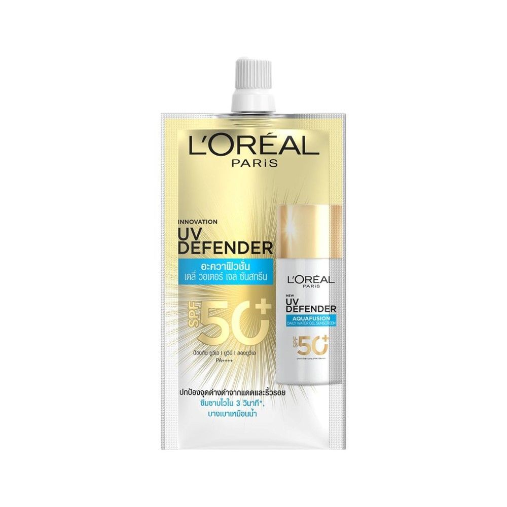 [สินค้าส่งด่วน] ลอรีอัล ยูวี ดีเฟนเดอร์ อะควาฟิวชั่น 5.5มล. LOREAL UV DEFENDER AQUAFUSION 5.5 ML.