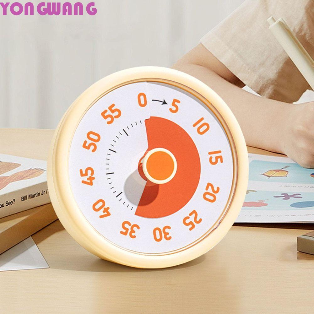 YONGWANG66HR Visual Timer, การจัดการเวลา Silent Counting Timer, การ์ตูน Visualization นาฬิกาปลุก Sel