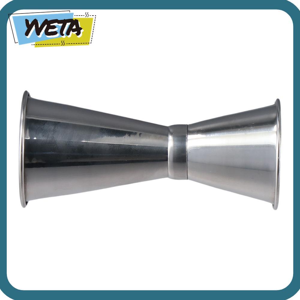 YVETA Bar Measuring Jigger, Shot OZ/ML Double Didi Jigger, วัดการวัดสแตนเลสภายในญี่ปุ่น Jigger Party