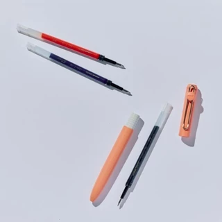 🖊️ Uniball Zento - ปากกาหมึกน้ำ รุ่น Basic Model หัวปากกาขนาด 0.38 / 0.5 มม. มีหมึกให้เลือก 3 สี ดำ แดง น้ำเงิน