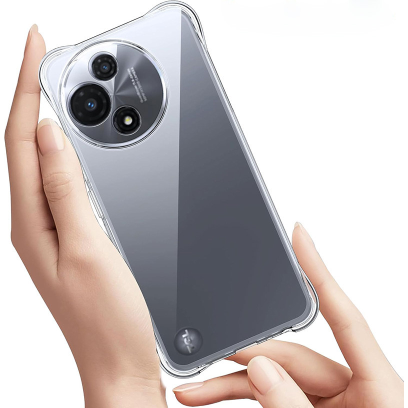 สําหรับ TCL 60R 50 XL 503 50 LE 60 XE Nxtpaper 5G กันกระแทกถุงลมนิรภัยโปร่งใสเจล TPU กรณี