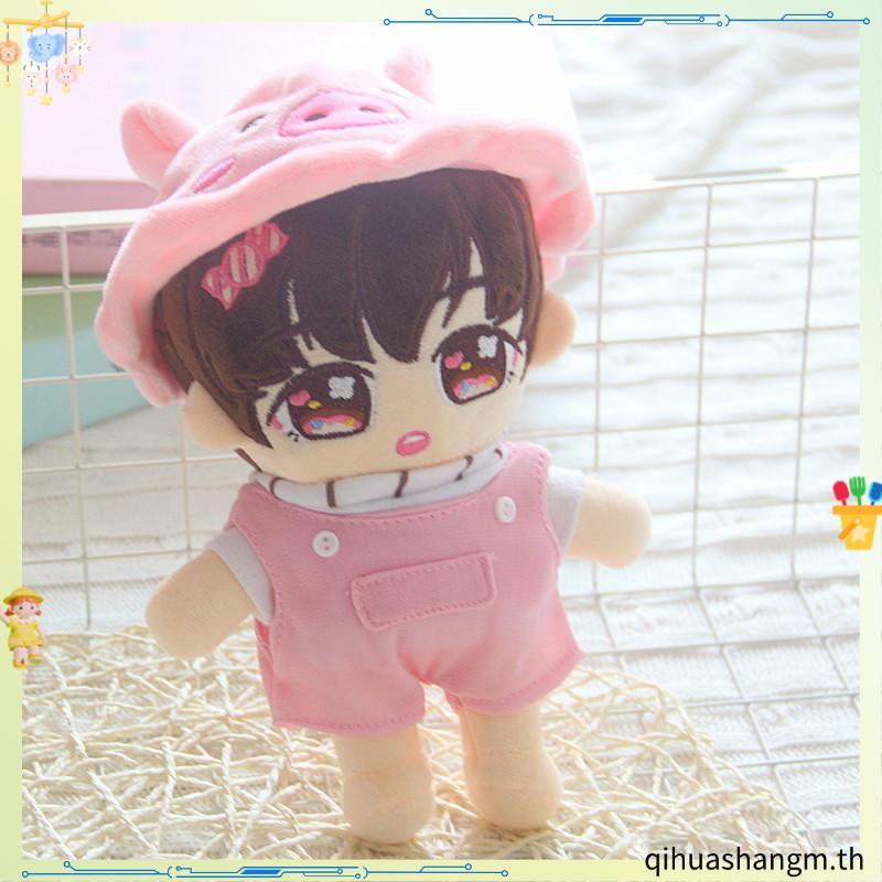 ตุ๊กตาของเล่น kpop bangtan boys bts cai xukun tf เซียวจ้าน15 ซม. 20 ซม. สีดําสีชมพู
