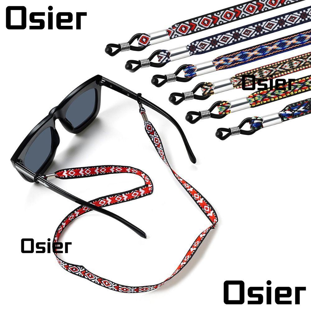 OSIER ตาโซ่สตริง,ผู้ถือสตริงคอสายแว่นตา Boho,แฟชั่น Anti Lost Retainer แว่นตาเชือกแว่นตาอุปกรณ์เสริม