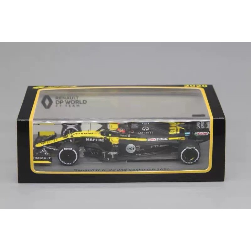 [มาใหม่เดือนพฤษภาคม] F1 Formula One Model Spark 1: 43 Renault RS20 Okko 2020 Barling Sakir