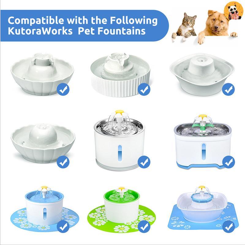 [CO] Mini Pet Replacement Water Fountain Pump Submersible Dog Cat Drinking Fountain [TH]