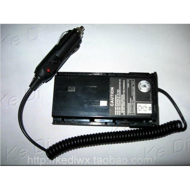 Jianwu Walkie-Talkie TK3107/2107/278/388/378/G ที่ชาร์จแบตในรถยืมรถยนต์ไฟฟ้า/แหล่งจ่ายไฟรถยนต์