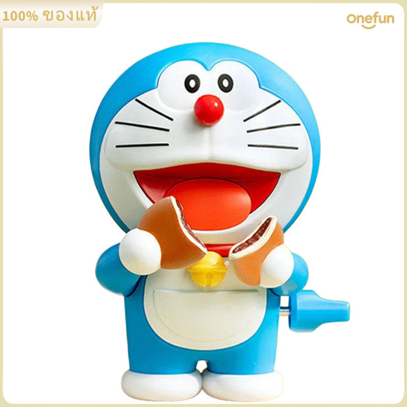 52TOYS ของแท้ กล่องสุ่มโดราเอมอน ซีรีส์เวลาว่าง ฟิกเกอร์ขดลวด ตกแต่งโต๊ะทำงาน ของขวัญวันเกิด สะสม