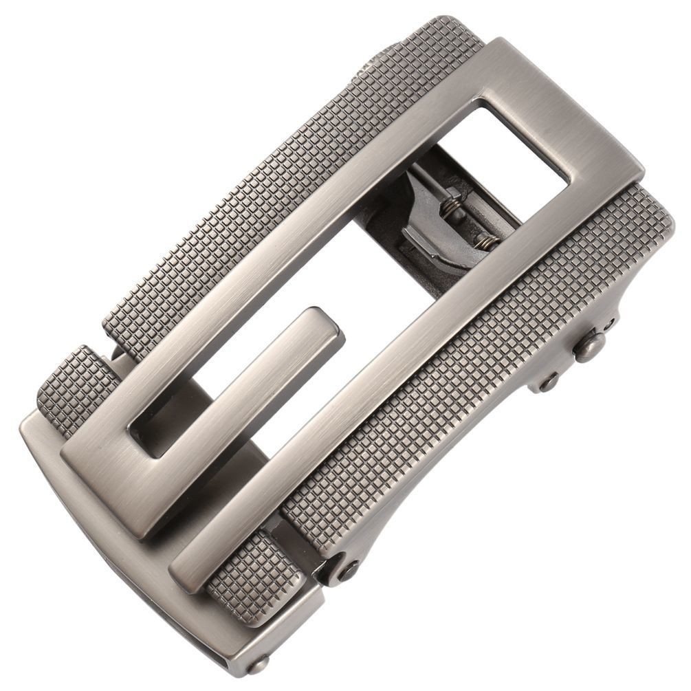 High-End Mens Automatic Buckle Belt Buckle Belt Buckle 3.5 Wide Clip-Tooth Alloy Belt Accessories