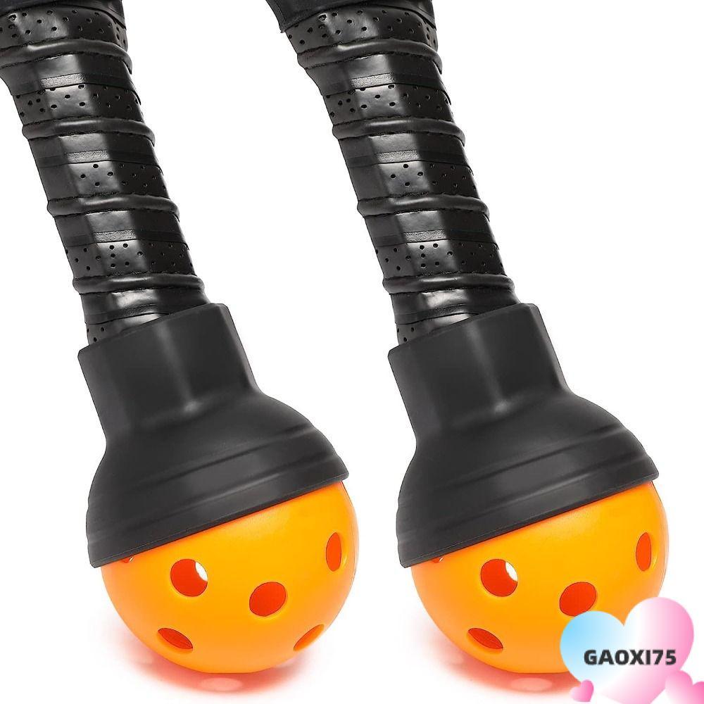 GOXI75 Pickleball Balls Retriever Picker, ซิลิโคนติดง่าย Pickleball Paddles, โดยไม่ต้องดัดกว่าอุปกรณ์เสริม Pickers Ball Picker