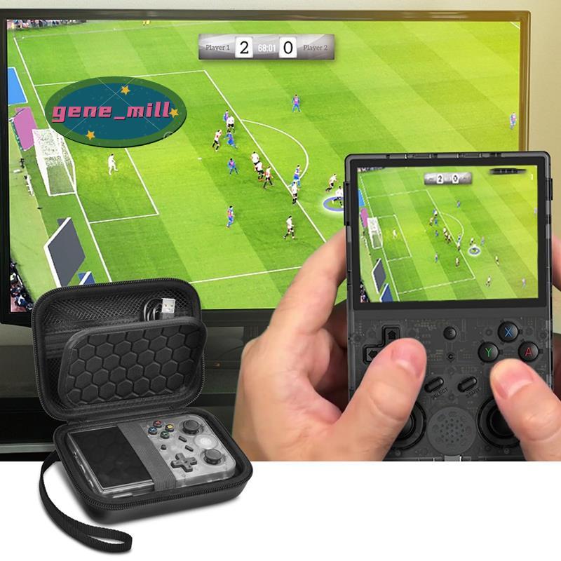 คอนโซลเกมมือถือกระเป๋าสําหรับ RG353V/ RG35XX/ RG353VS กระเป๋าเดินทางแบบพกพาอุปกรณ์เสริมเกม