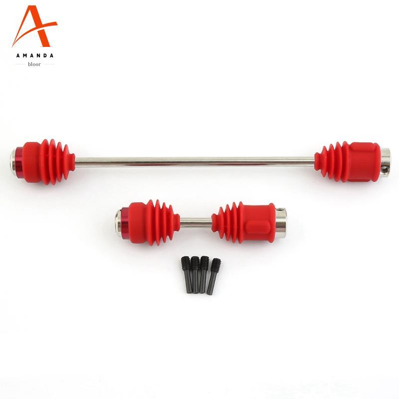 โลหะเหล็กอัพเกรดอะไหล่อุปกรณ์เสริม Center Driveshafts CVD 8655R พร้อมรองเท้าฝุ่นสําหรับ 1/10 E- Erev