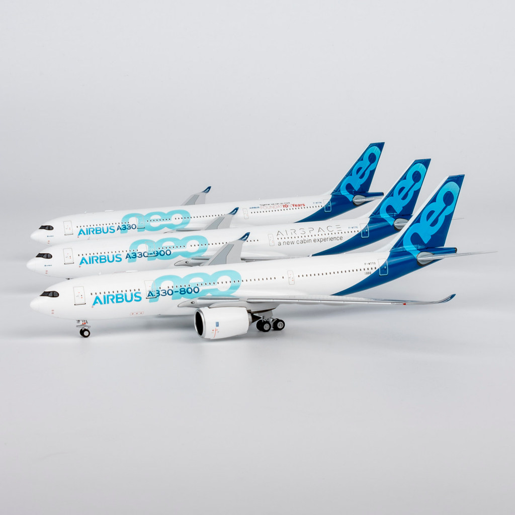 NG 68004 68006 Airbus โรงงานเดิม A330-900 F-WTTN F-WTTE เครื่องบินรุ่น 1/400